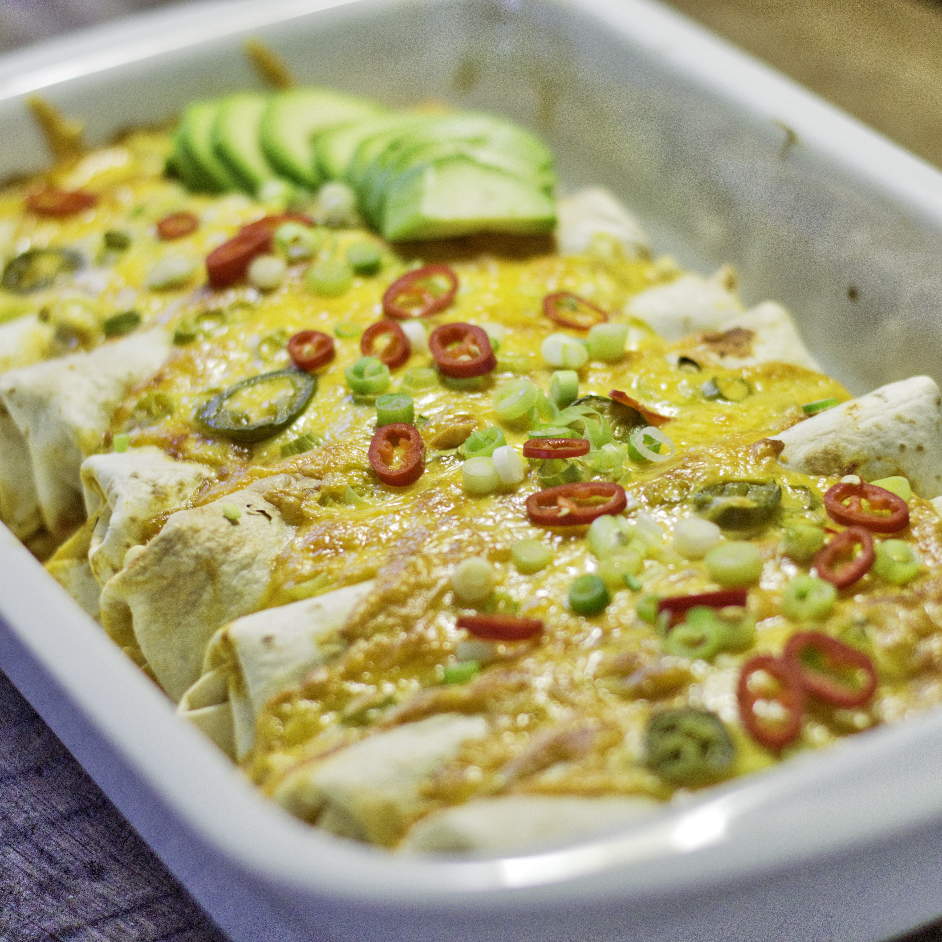 Enchiladas med kylling 6pm.dk