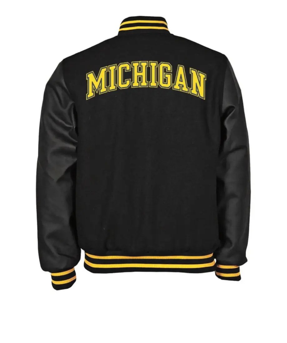 Mens Michigan Varsity Jacket 2