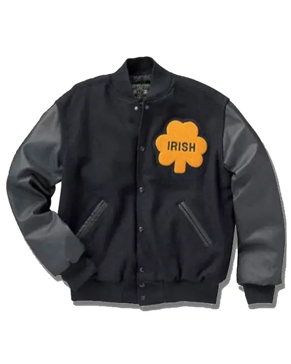 Notre Dame Rudy Irish Bomber Jacket 2