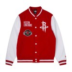 Houston Rockets Western Conference Red & White Wool Varsity Jacket
