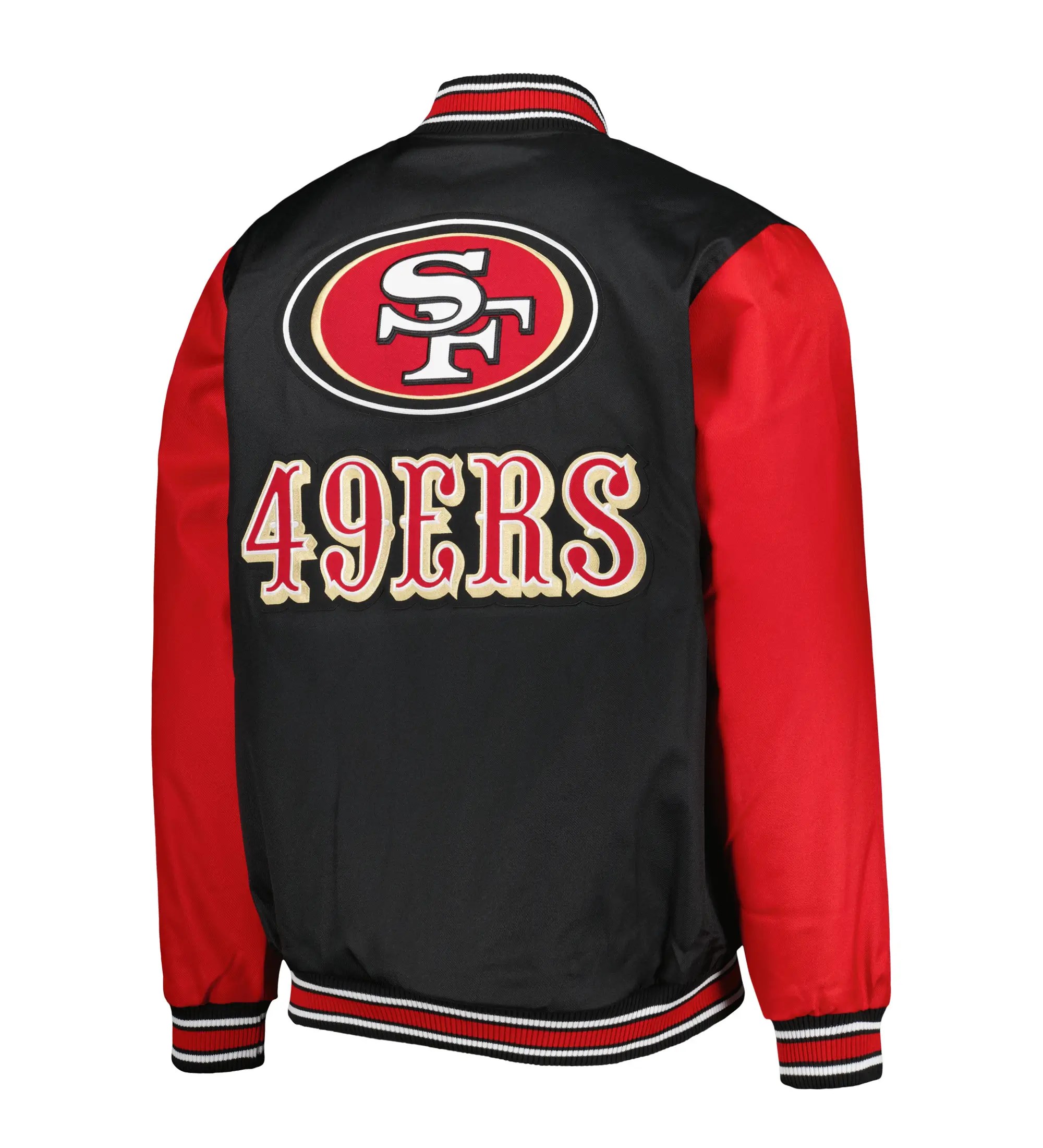 San Francisco 49ers スタジャン mens-jh-design-black-san-