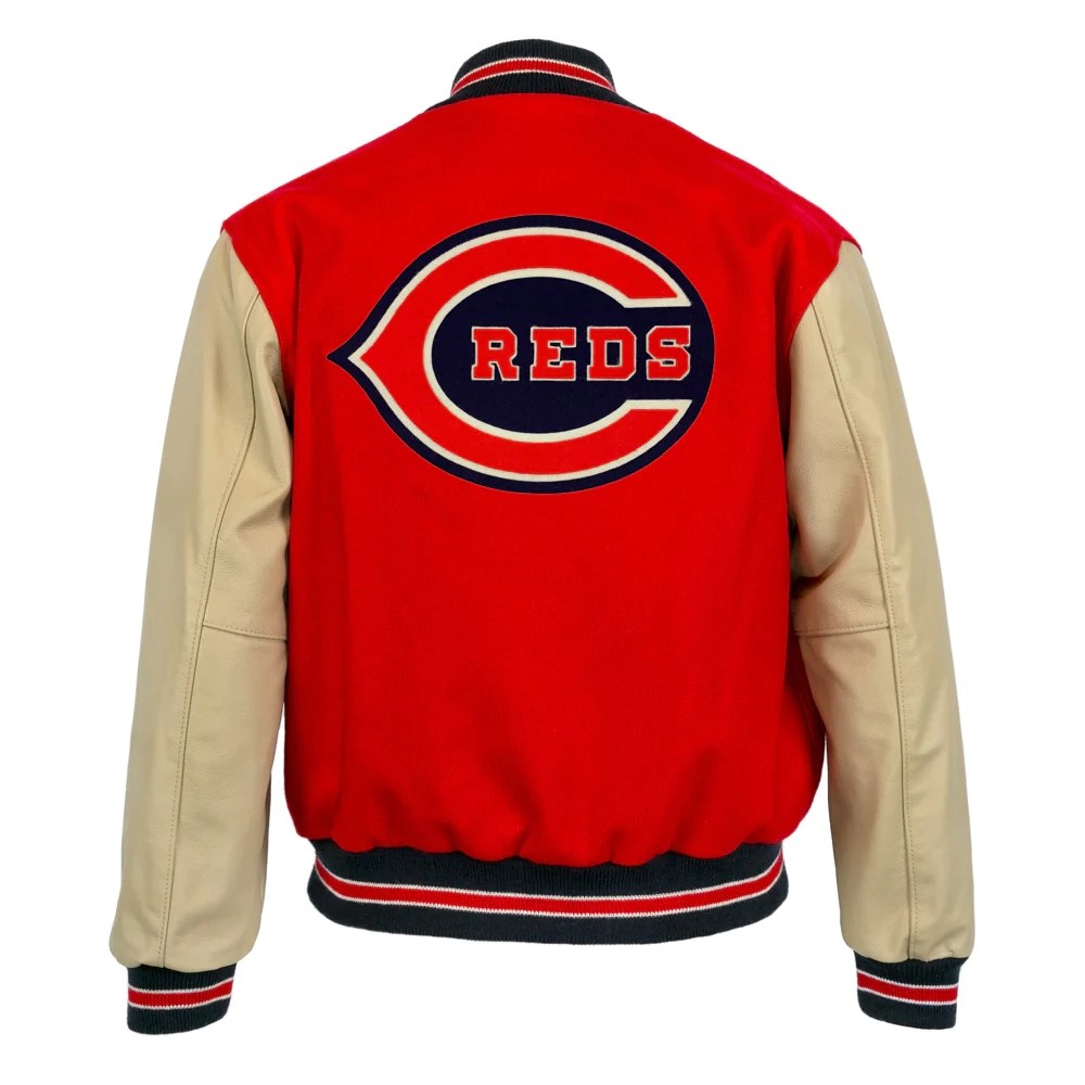 Cincinnati Reds Ebbets 1940 Authentic Wool Varsity Jacket