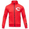 Cincinnati Reds Classic Chenille Polyester Varsity Red Jacket