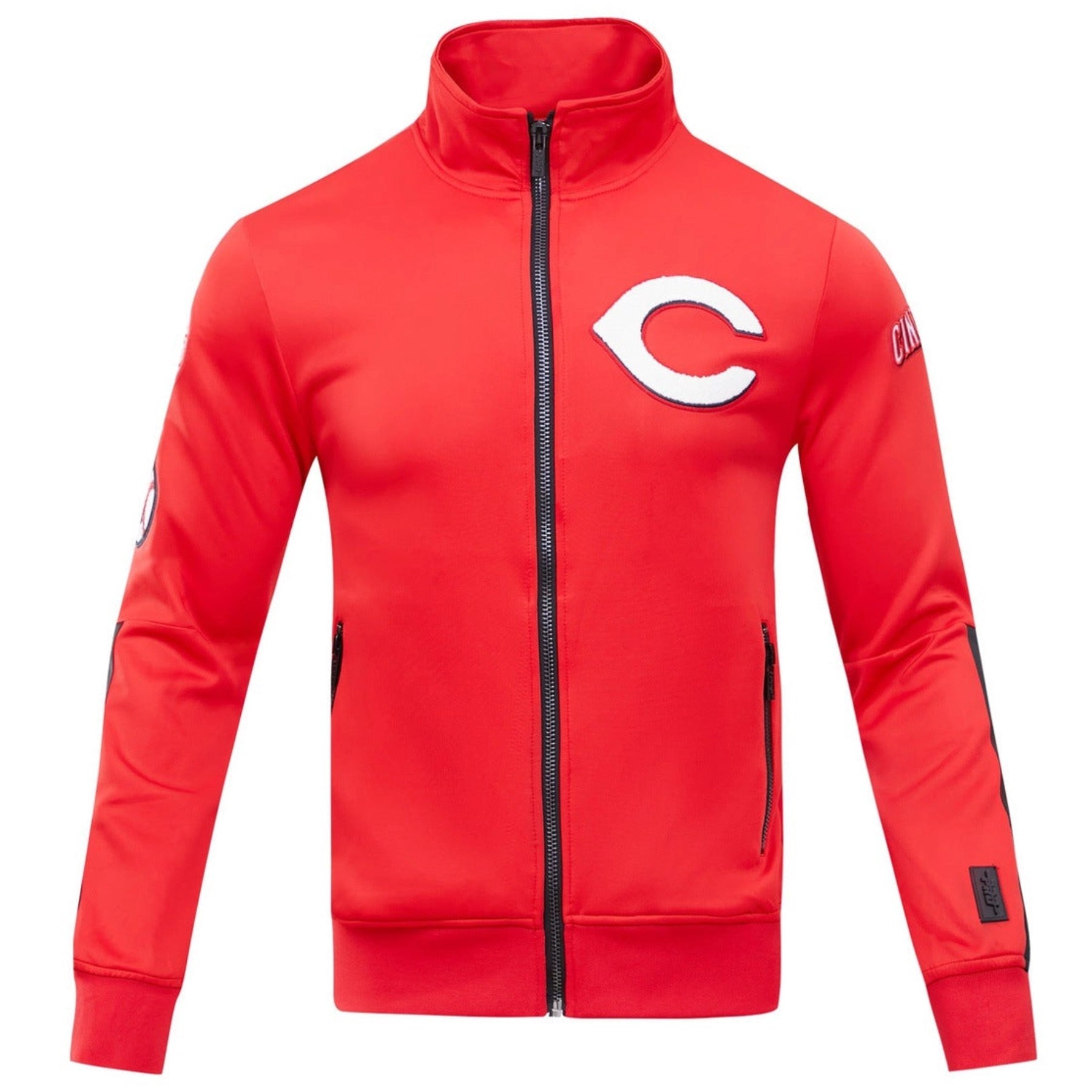 Cincinnati Reds Classic Chenille Polyester Varsity Red Jacket