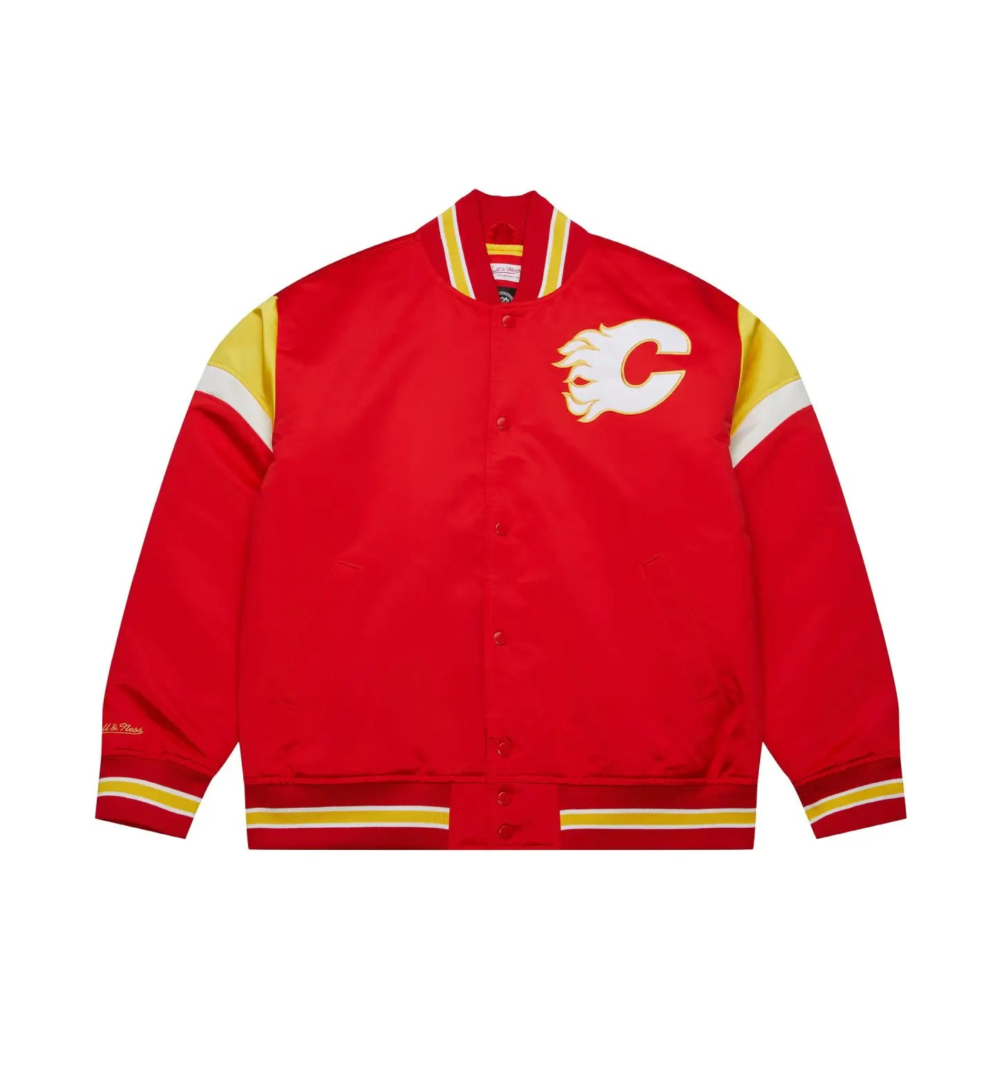 Cooperstown Heavyweight Satin Jacket Calgary Flames