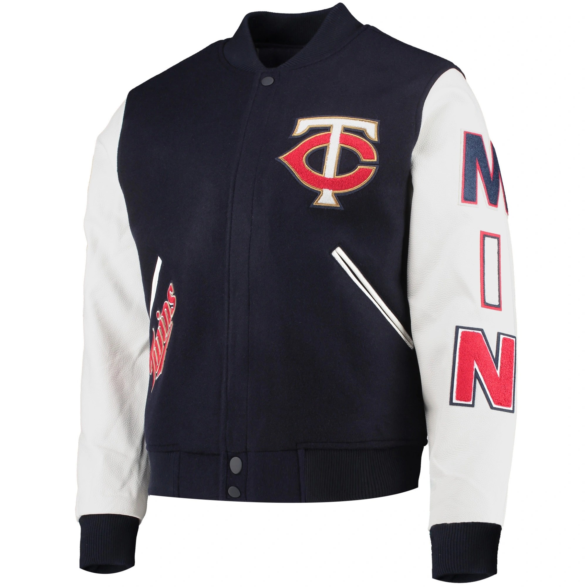 Minnesota Twins Classic Wool & Leather Varsity Jacket