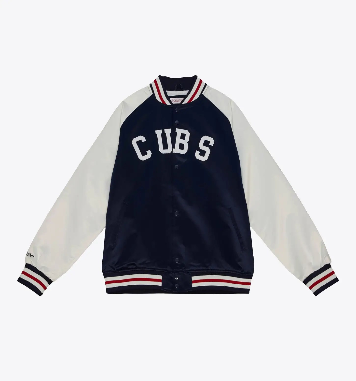 Chicago Cubs Primetime Lightweight Satin Varsity Jacket