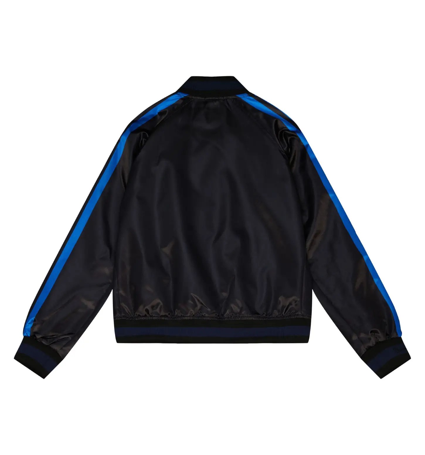 Alternative view of Chicago Cubs Raglan Satin Full-Snap Full-Snap Satin Varsity Jacket