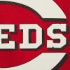 Cincinnati Reds One Color Handcrafted Logo Wool Varsity Jacket - Red - Image 3