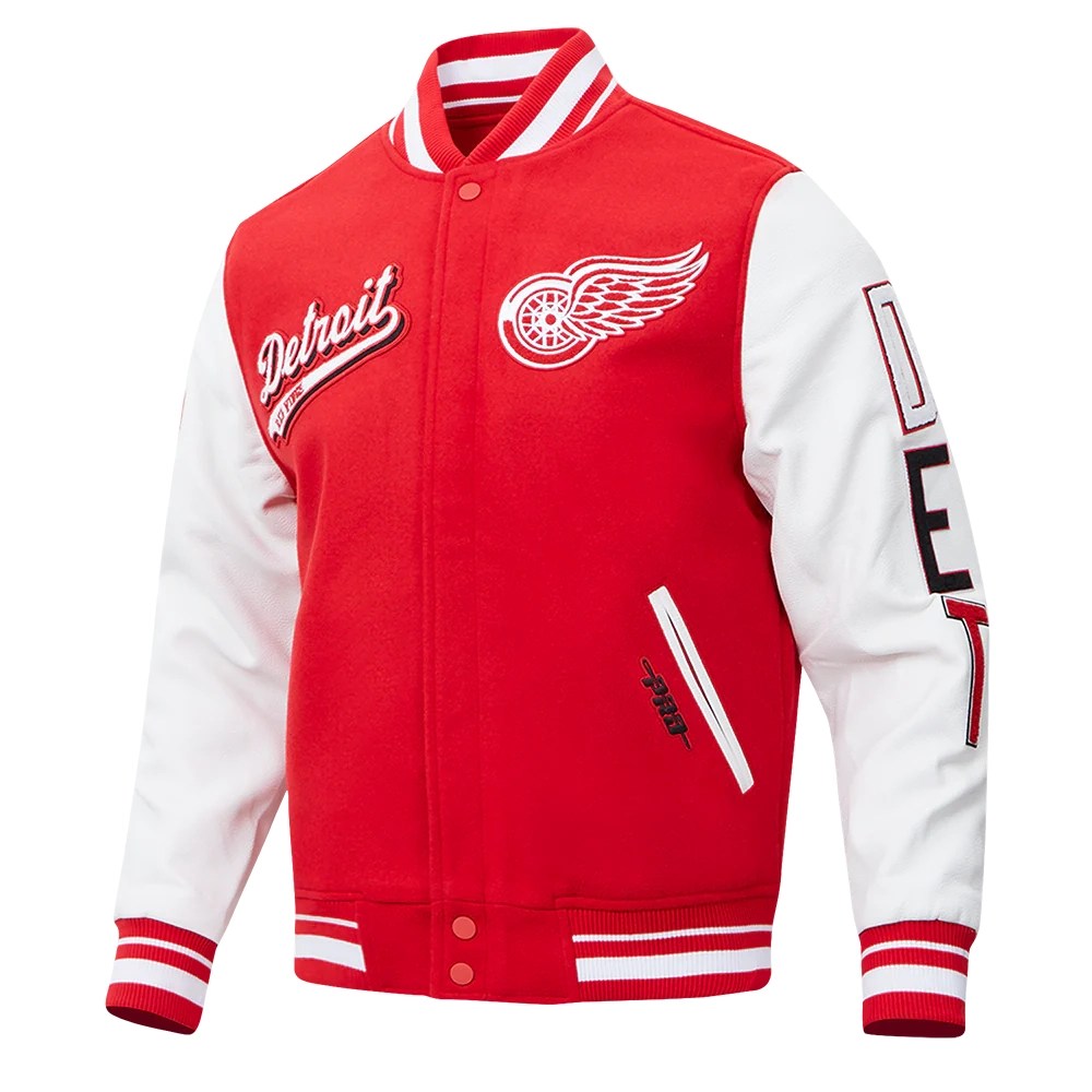 Pro Player Detroit Red Wings ジャケット GD/L Detroit Red Wings Body Check Pullover Jacket - Vintage