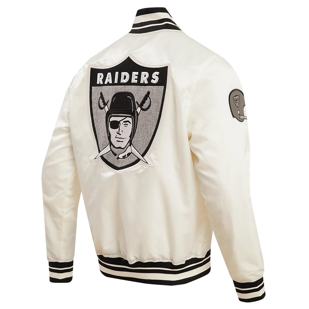 RAIDERS サテンジャケット Sports Merchandise Clothing Stores - Shop NFL, NBA, MLB