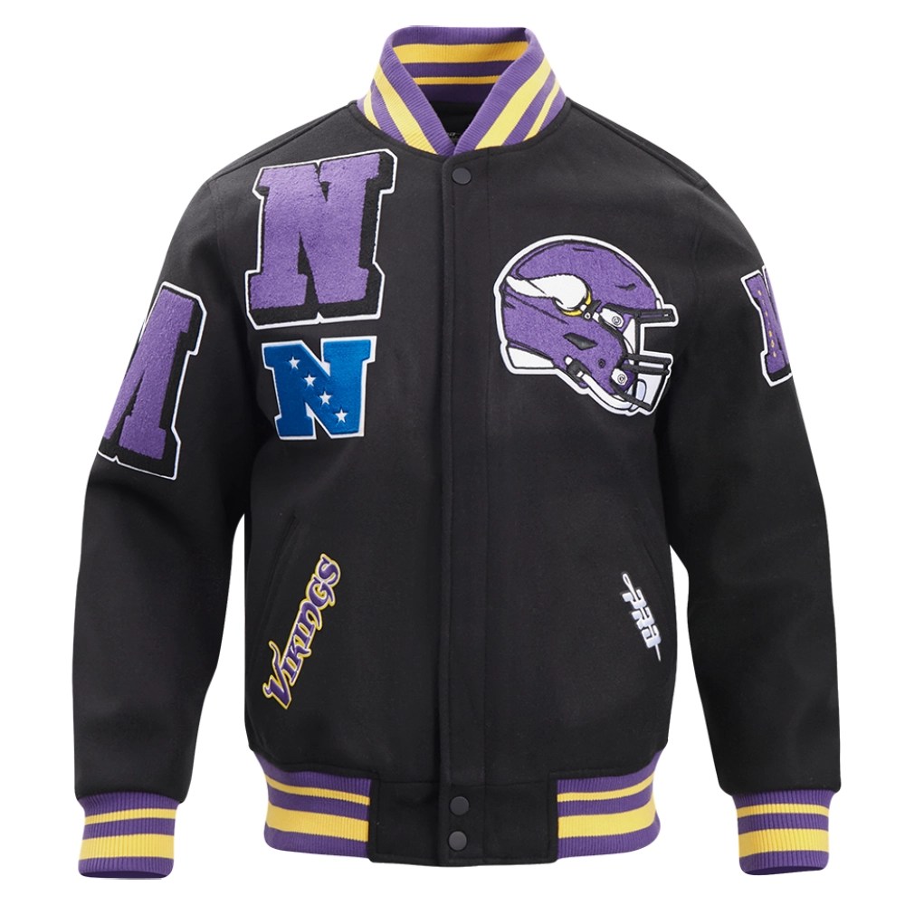 NFL Minnesota Vikings レザージャケット XXL値下げ可 NFL Minnesota Vikings レザージャケット XXL値下げ可