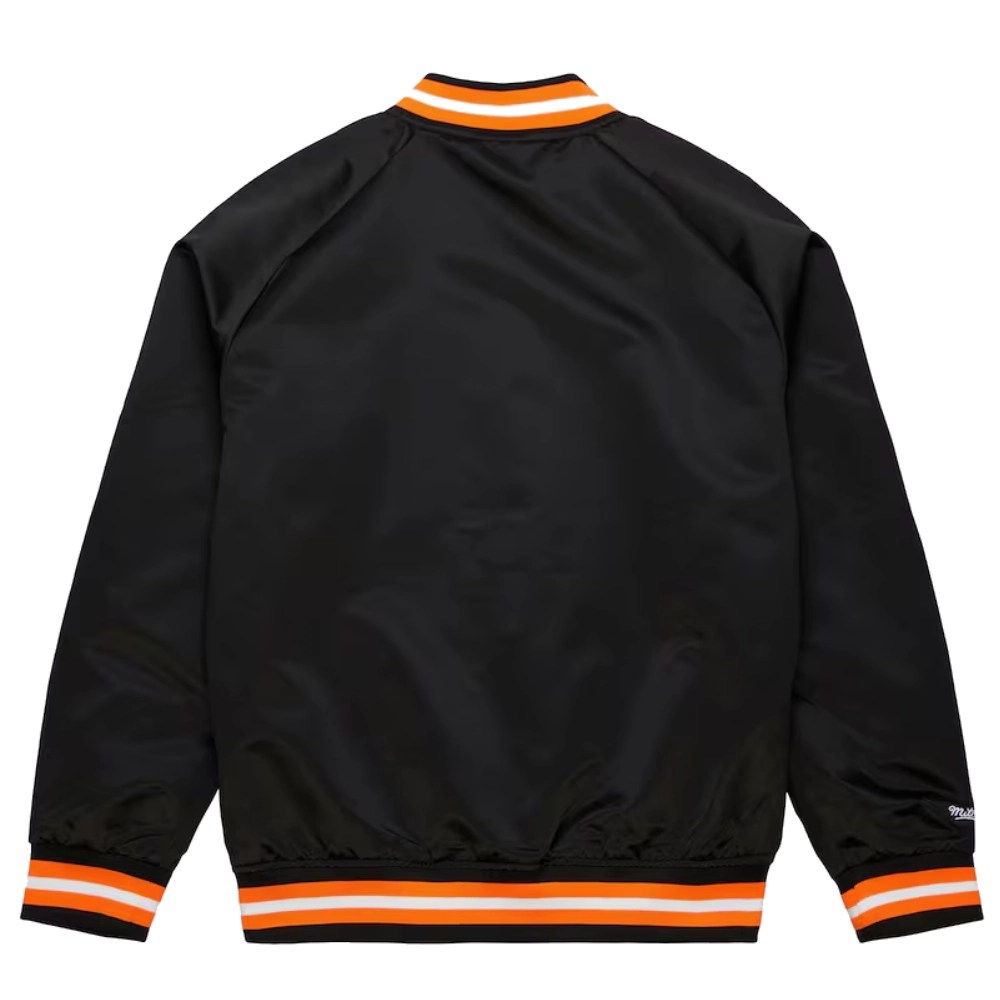 Alternative view of Phoenix Suns Throwback Wordmark Full-Snap Satin Varsity Jacket