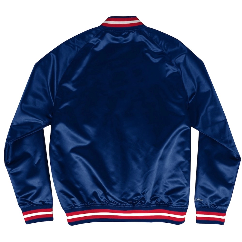 Alternative view of St. Louis Cardinals Throwback Wordmark Satin Varsity Jacket