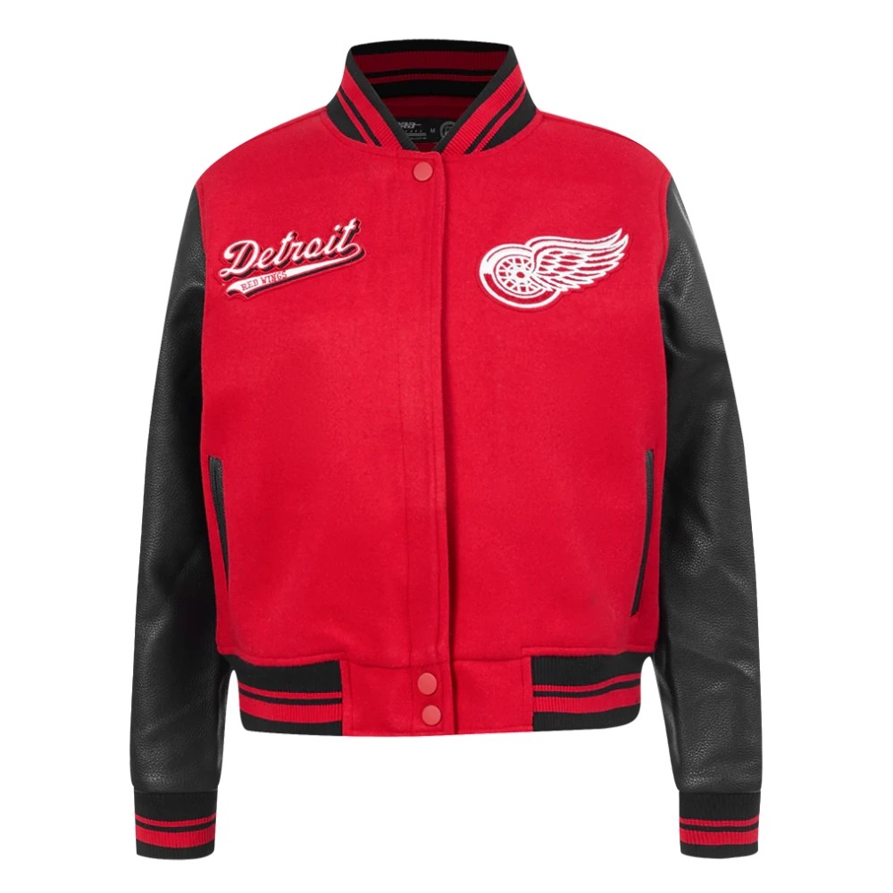 Pro Player Detroit Red Wings ジャケット GD/L Detroit Red Wings Body Check Pullover Jacket - Vintage