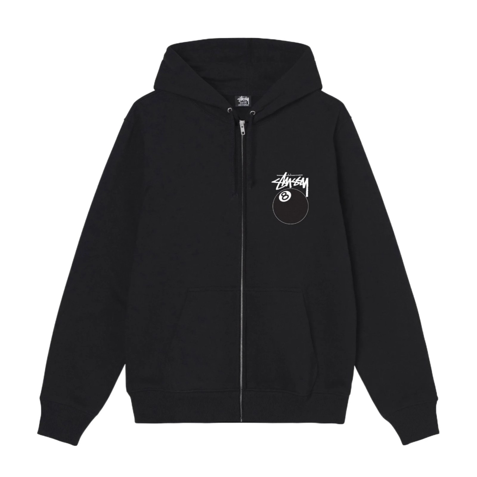 Stussy 8 Ball Cherries Black Hoodie - 8 Ball Jacket