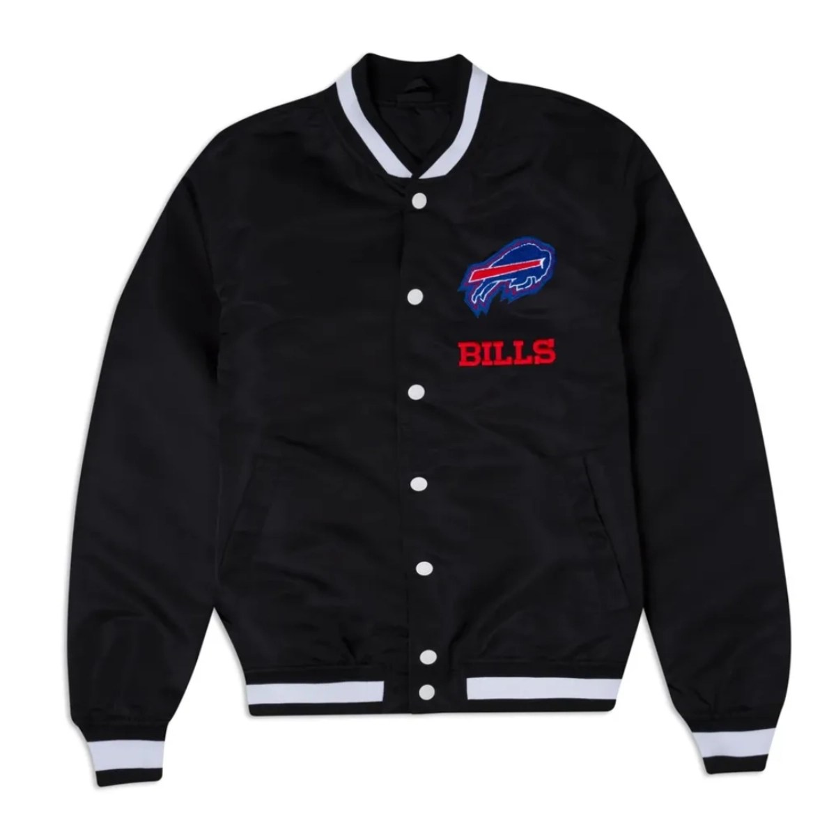 buffalo bills logo select full snap jacket