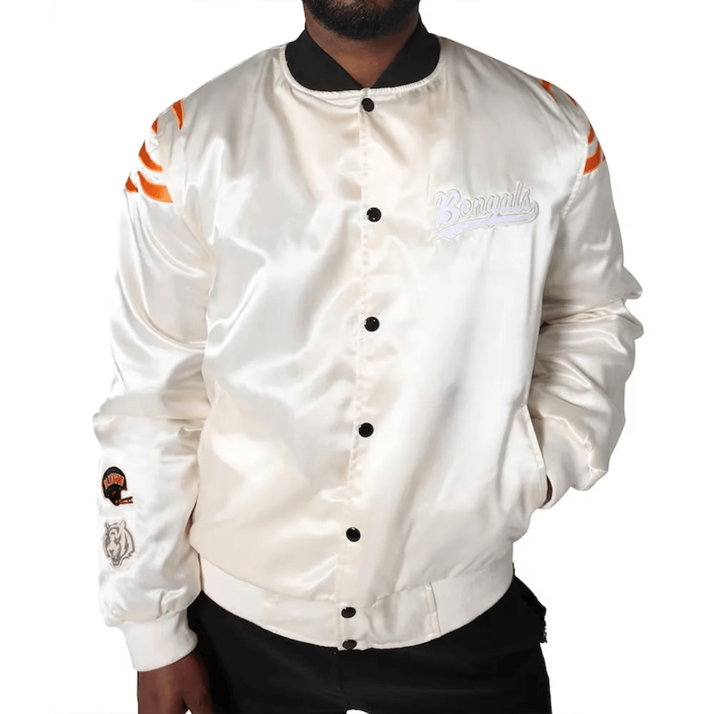 cincinnati bengals full-snap jacket