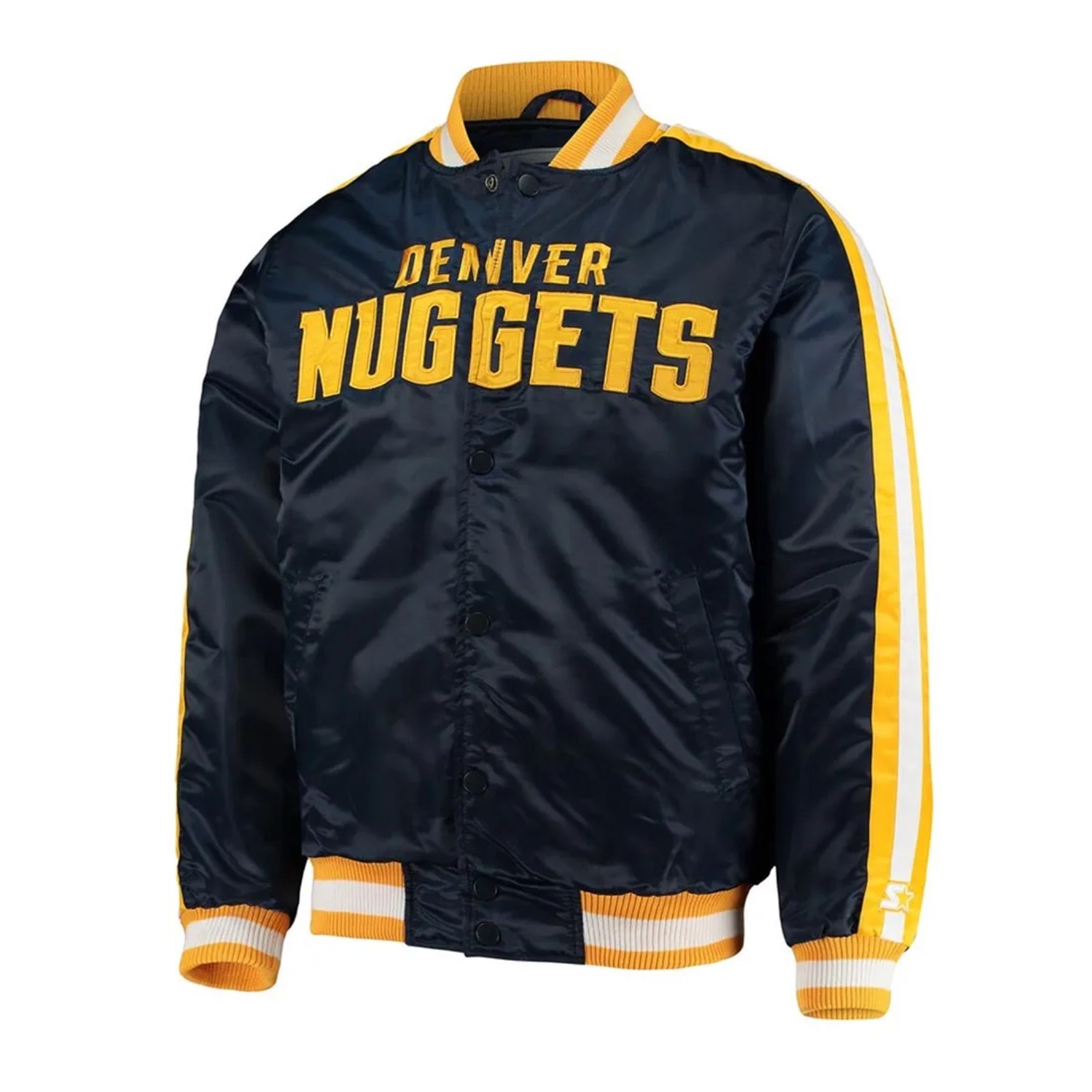 denver nuggets offensive full snap jacket