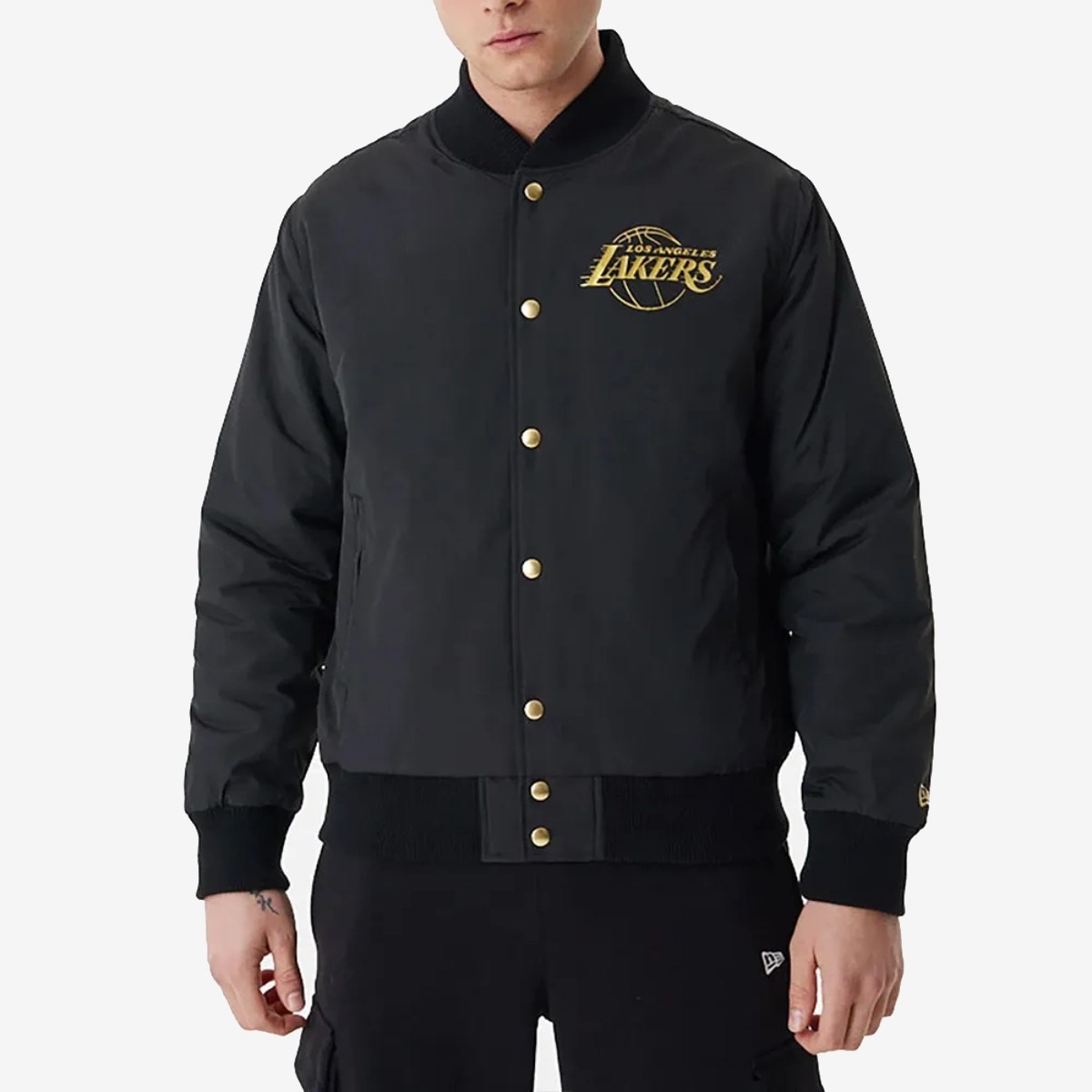 la lakers team script jacket