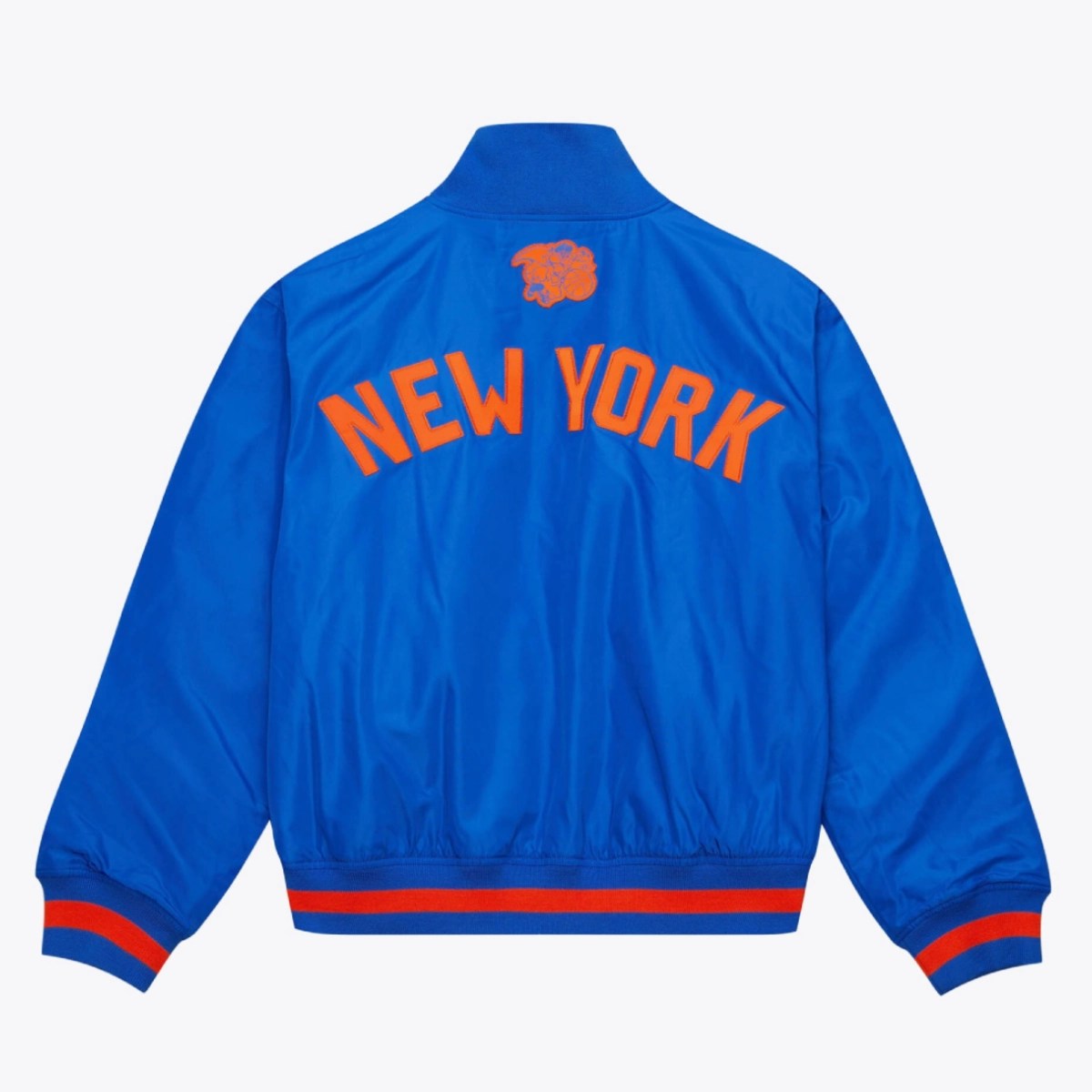 ny knicks melody ehsani full-zip blue jacket