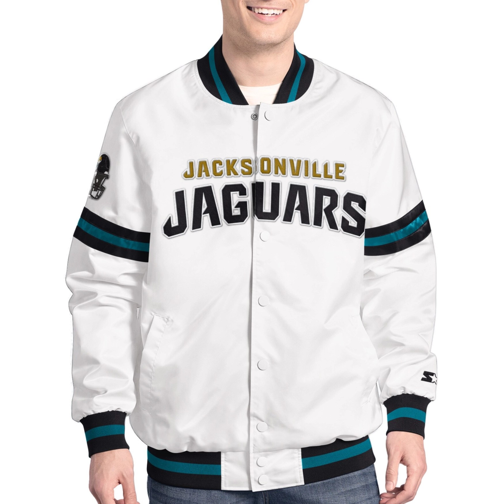 jacksonville jaguars scout satin jacket
