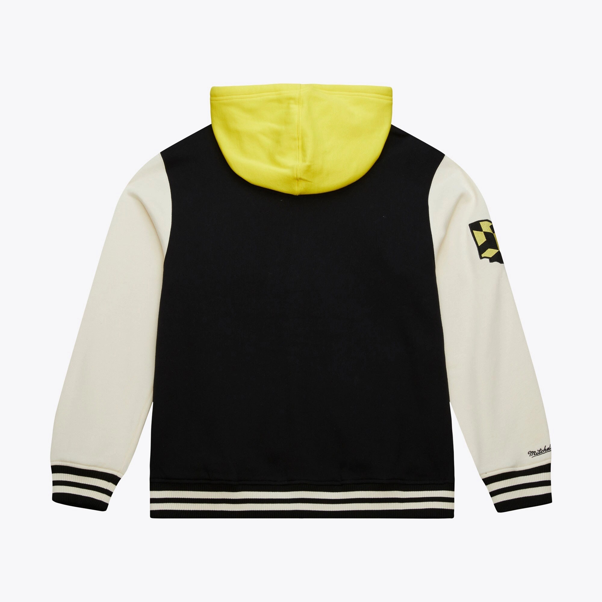Alternative view of Columbus Crew Black Sideline Hooded Varsity Jacket