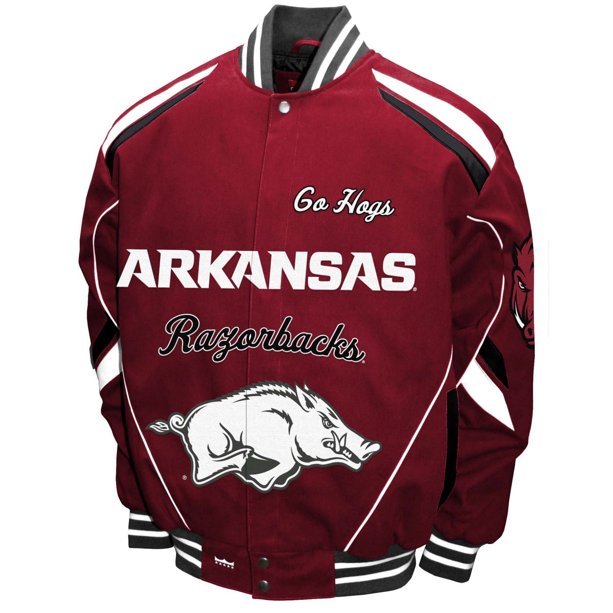 Arkansas Razorbacks Stout Twill Bomber Jacket