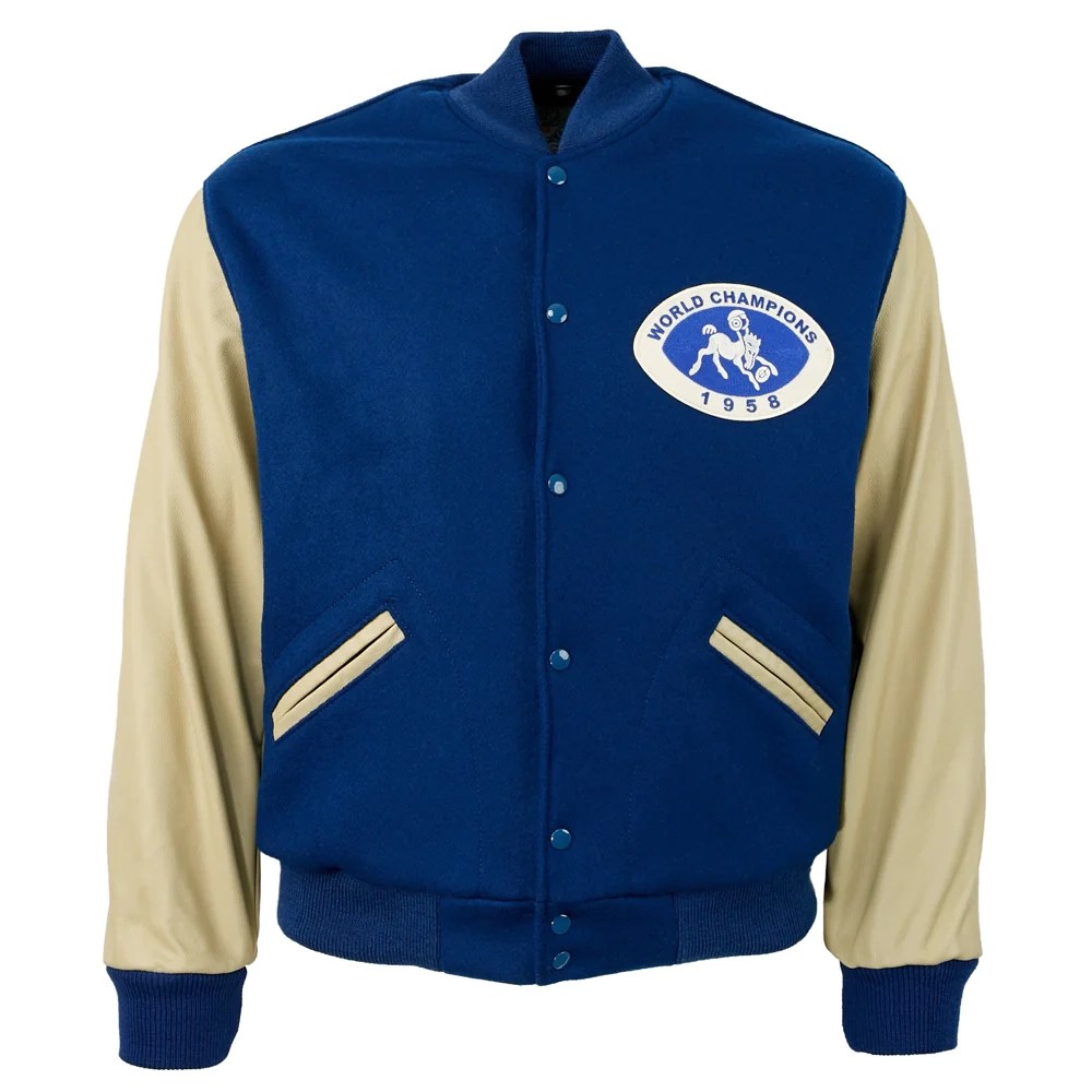 Baltimore Colts 1958 Authentic Wool Varsity Jacket