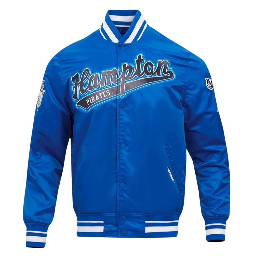 Hampton Pirates Classic Blue Satin Jacket