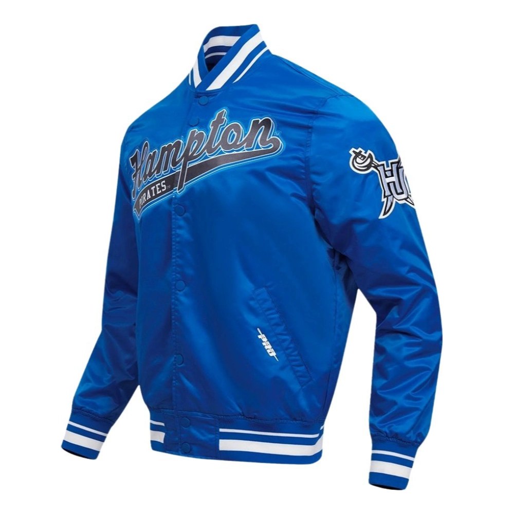 Alternative view of Hampton Pirates Classic Blue Satin Jacket