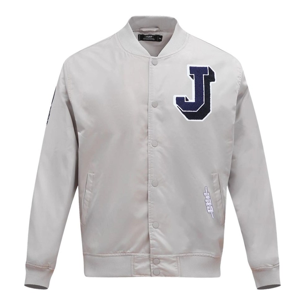 Jackson State Tigers Classic Gray Satin Jacket