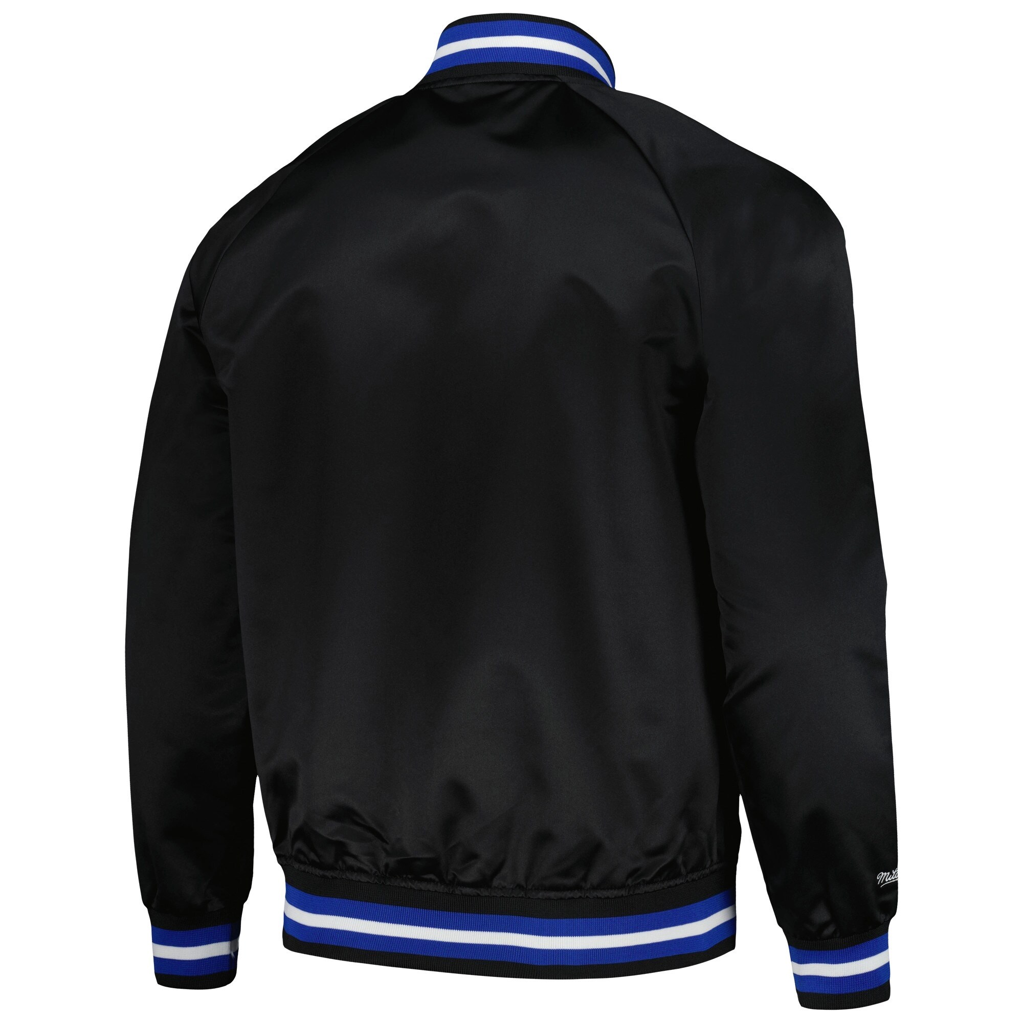 Alternative view of Orlando Magic Throwback Wordmark Black Satin Jacket