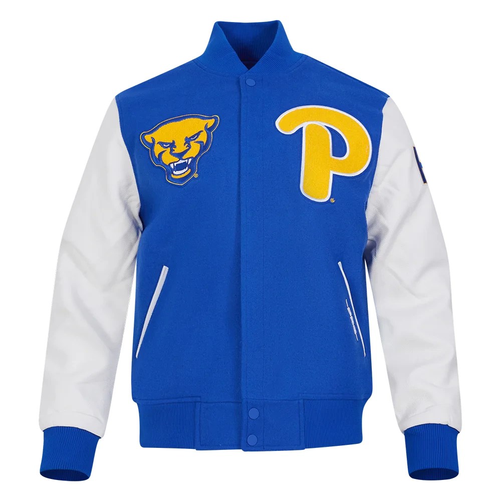 Pittsburgh Panthers Classic Wool/Leather Varsity Jacket