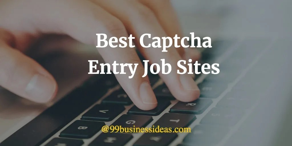 best captcha entry job sites