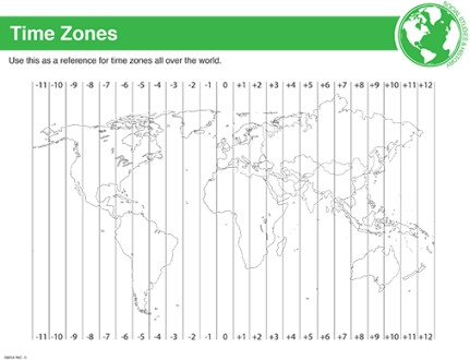 time zone map worksheets 99worksheets