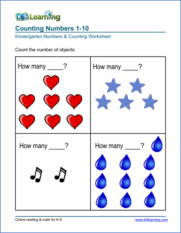 learn to count worksheets 99worksheets