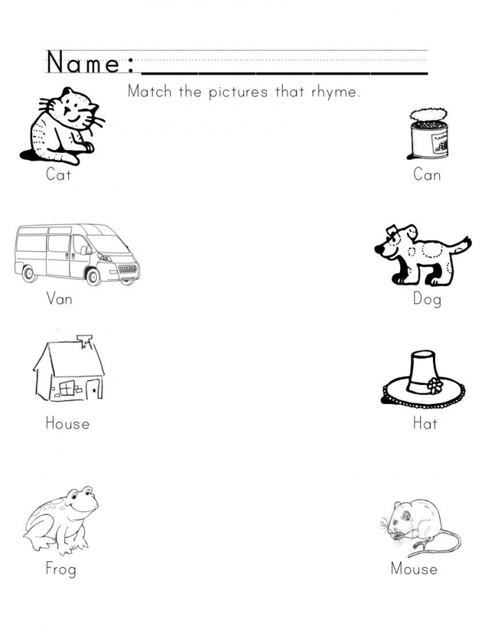 rhyming houses worksheets 99worksheets