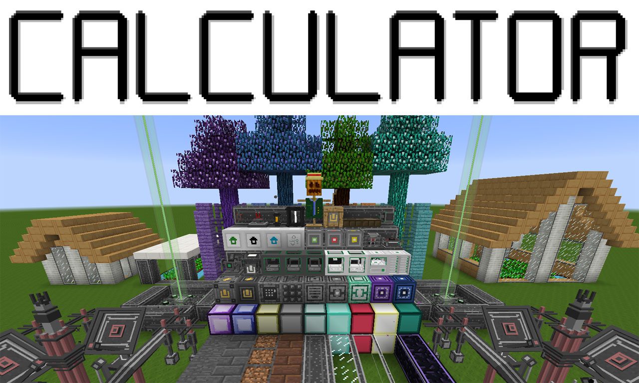Calculator mod 1.12.2/1.11.2 (change the way you play)