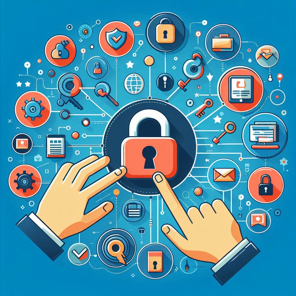 Multi-Factor-Authentication-using-lock-and-key-concepts-with-flat-images