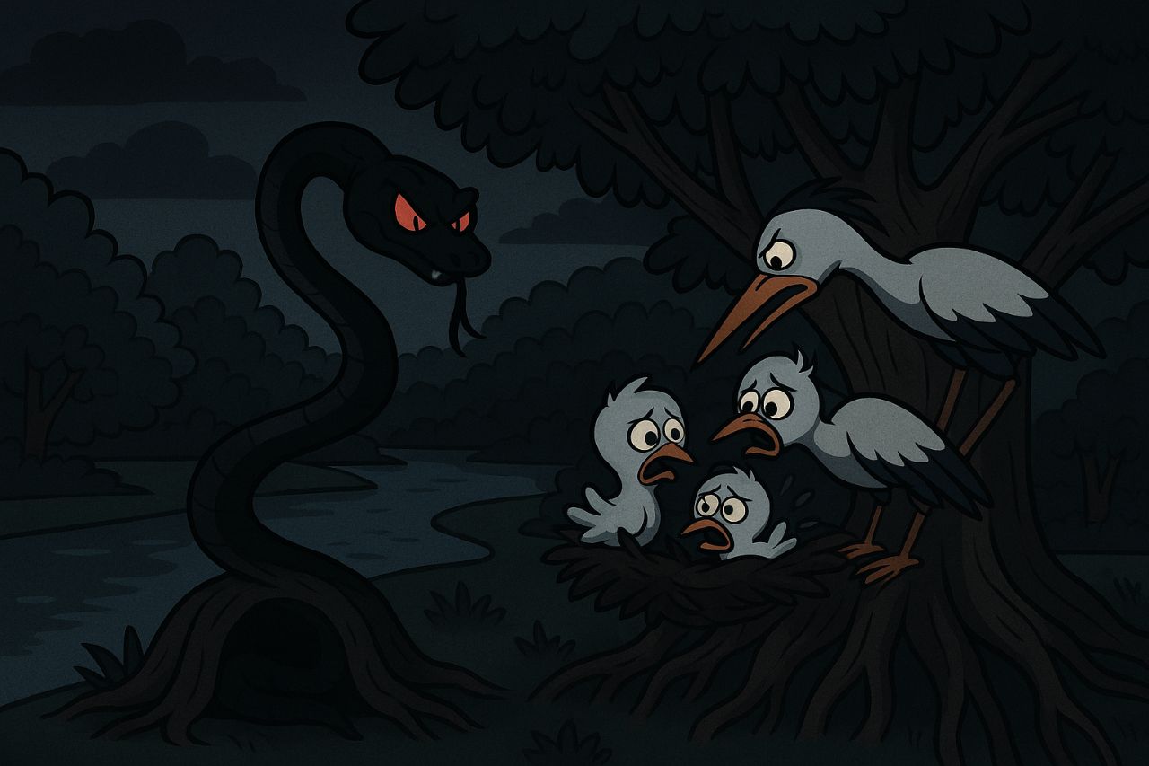 2.-The-Evil-Snake-Attacks