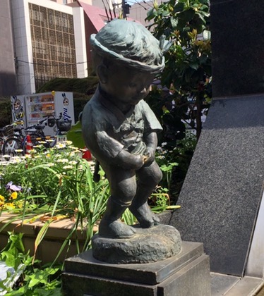 博多っ子のパワーがもらえる！かわいい「山笠の小便小僧」【福岡市中央