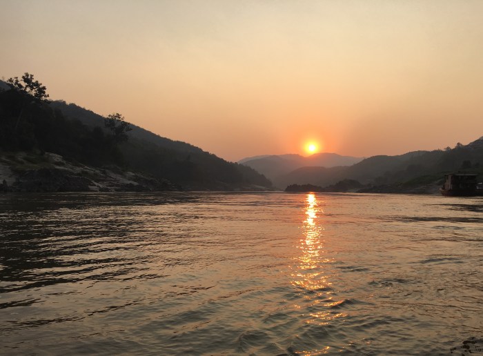 The obligatory Mekong River sunset shot