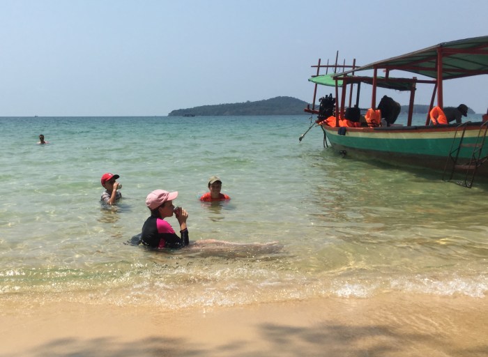 Sipping coke off the island of Koh Ta Kiev