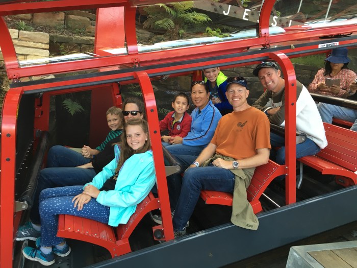 All aboard the scenic railway!