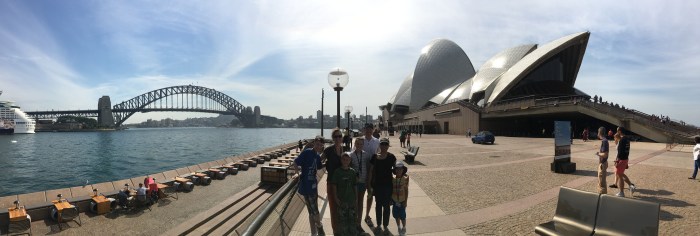 Sydney Harbor Bridge and Opera House