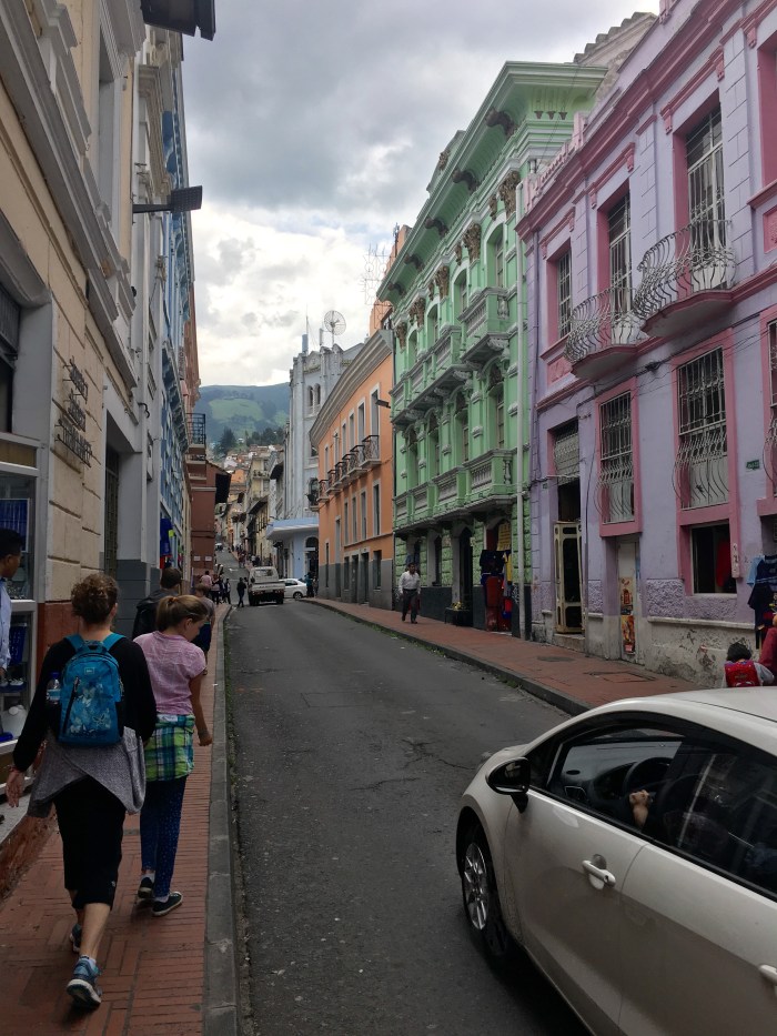 The streets of the old city