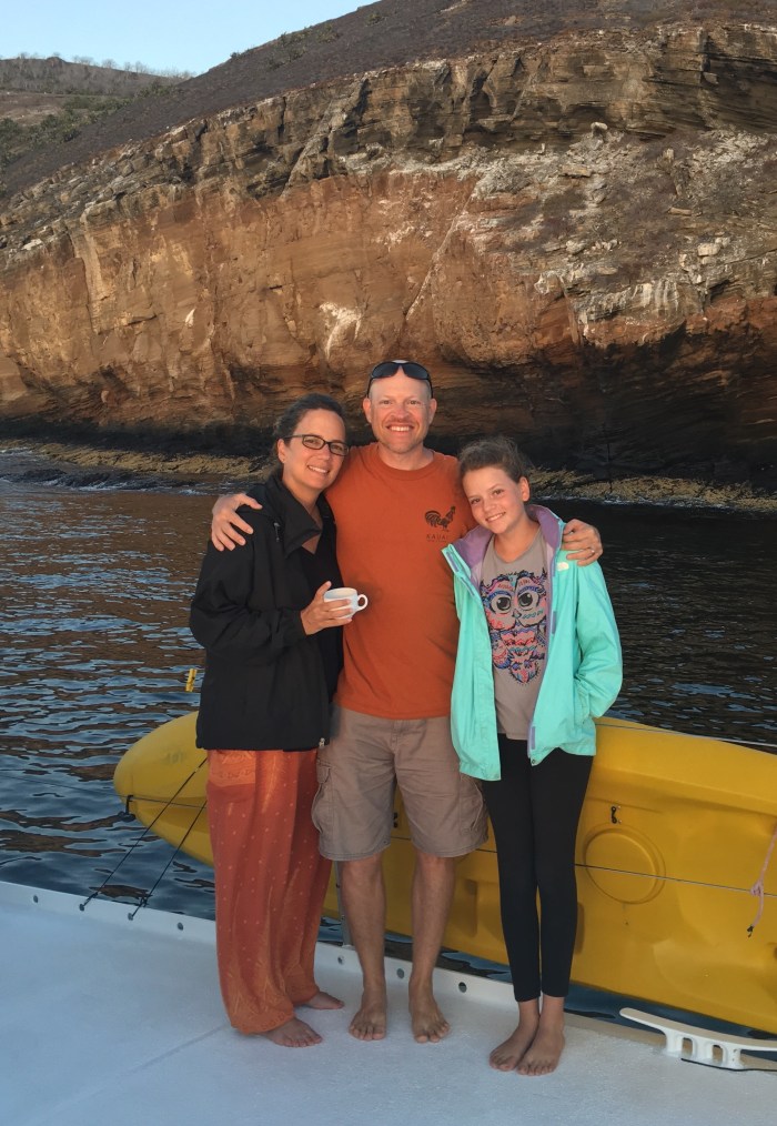 The cruise is coming to the end as we circumnavigate Daphne Major Island