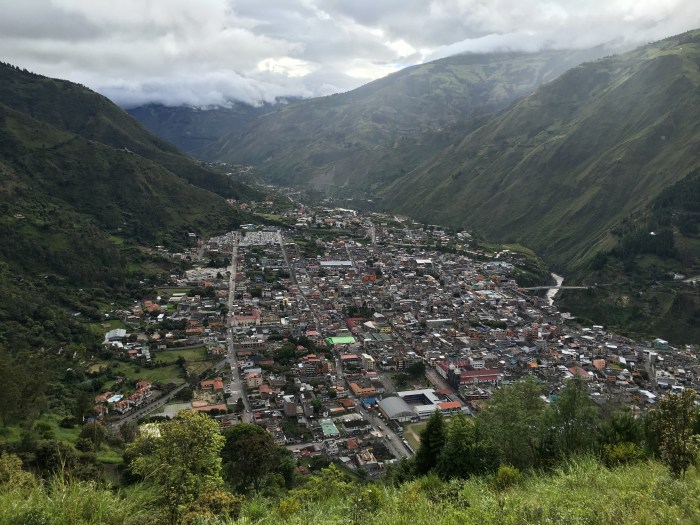 The city of Baños 