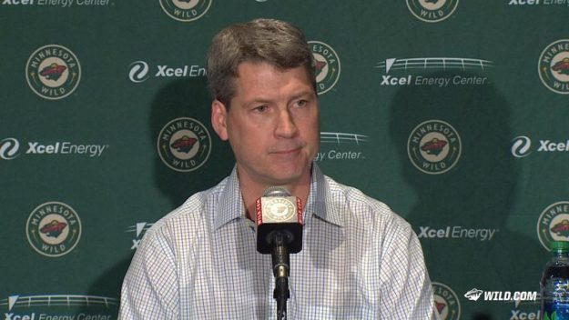 Chuck Fletcher Out as Minnesota Wild GM - April 23rd, 2018